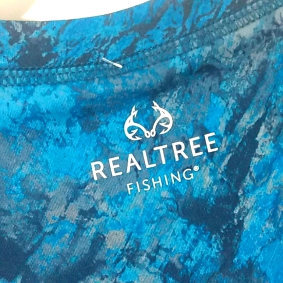 REALTREE ASPECT FISHING REVERSIBLE PERFORMANCE LONG SLEEVE TEE SHIRT SIZ… - Picture 7 of 10